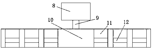 Fodder feeding device for soft-shelled turtle culture