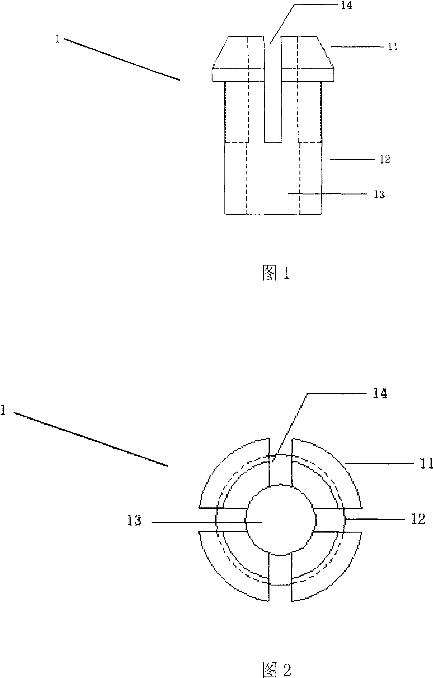 Spring connection method and its spring connection structure for door-window and structure holes