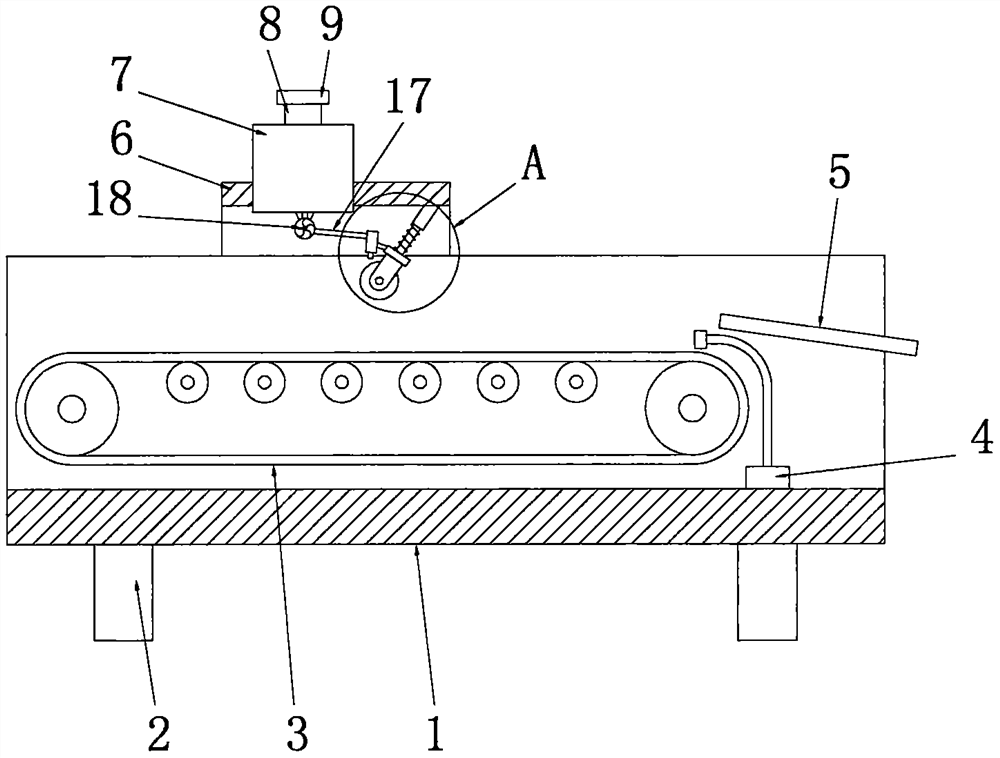 Electronic commerce product logistics sending and packaging auxiliary system