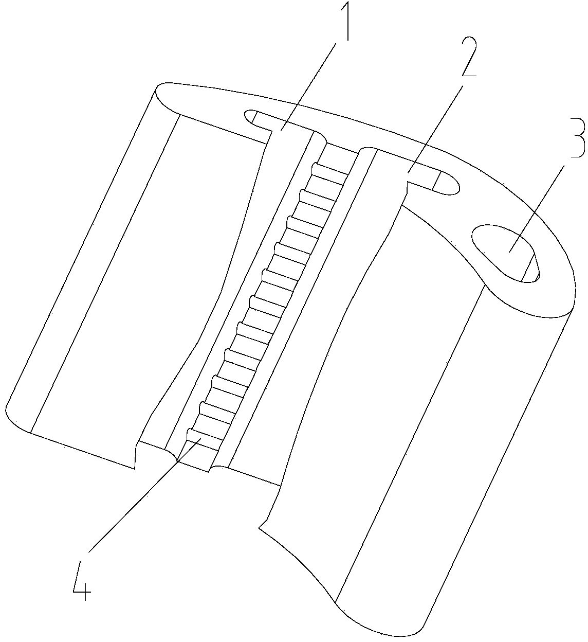 Manufacturing method of hollow turbine blade provided with impact hole structure