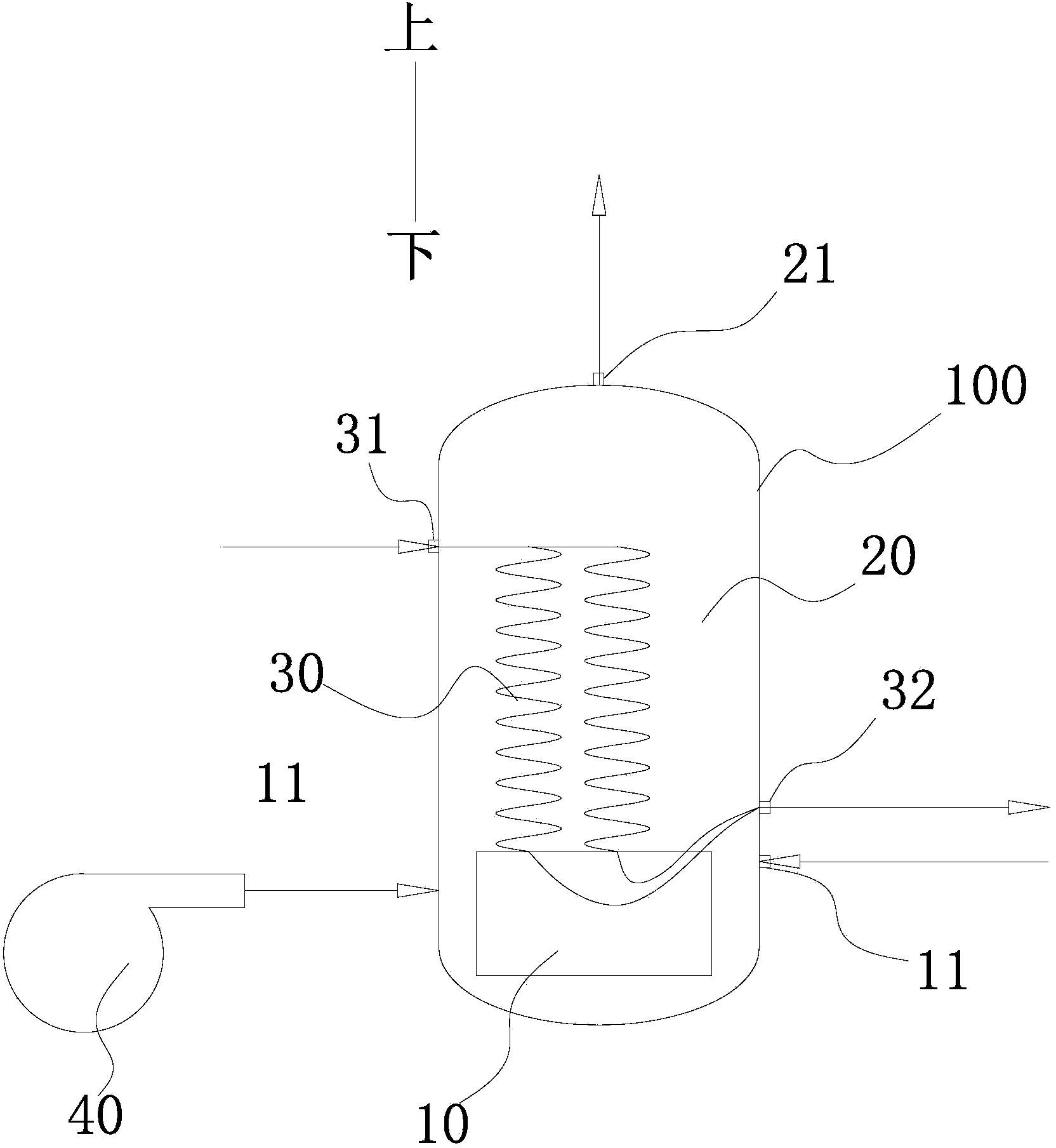 Oxygen preheater