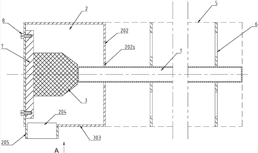 Microwave excitation device of electrodeless lamp