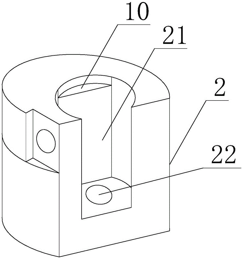 Rolling cutter for hub hole of whole wheel