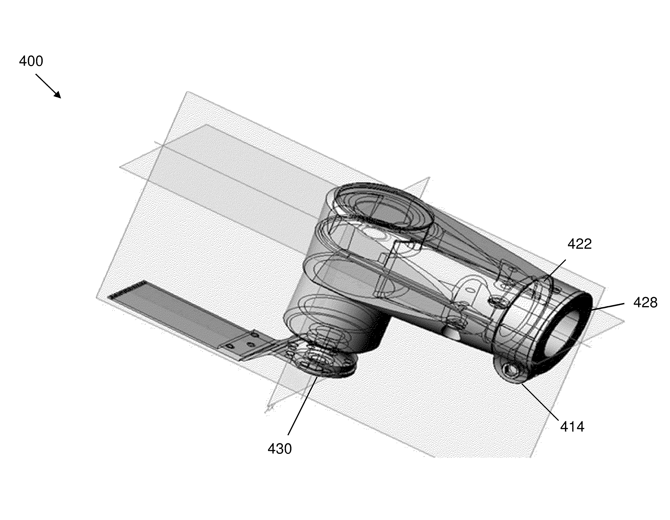 Multi directional oscillation from a rotational source