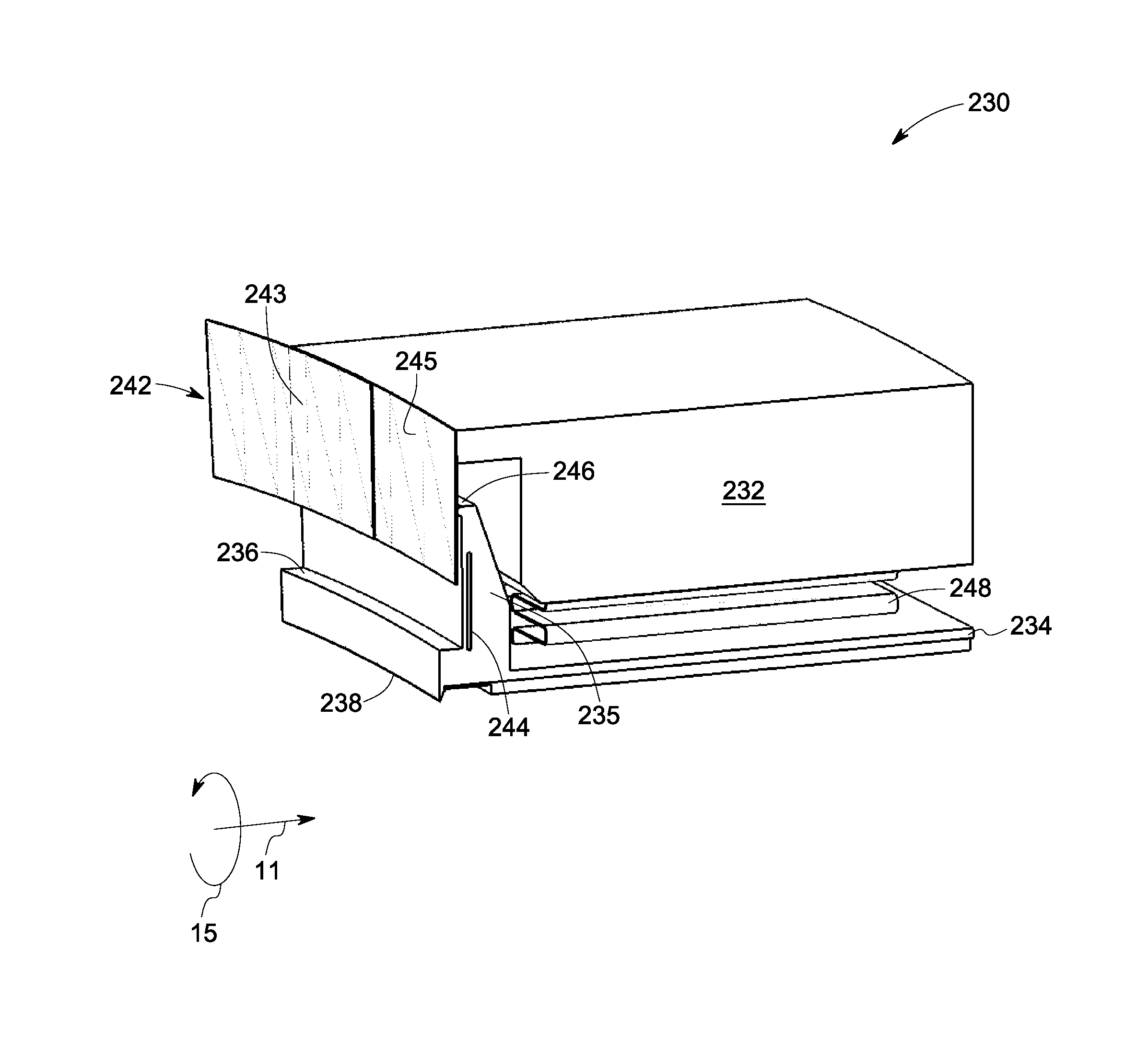 Pressure actuated film riding seals for turbo machinery