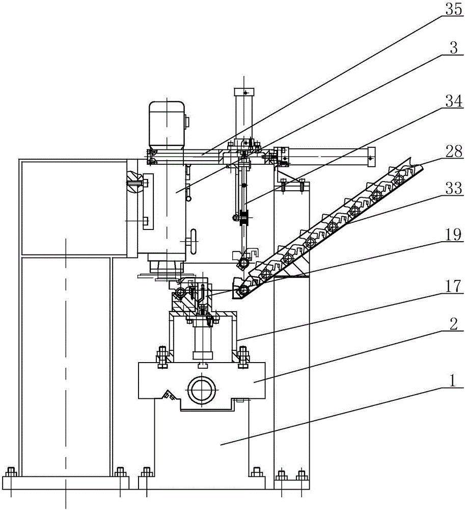 Automobile shifting fork automatic manufacturing combined machine tool