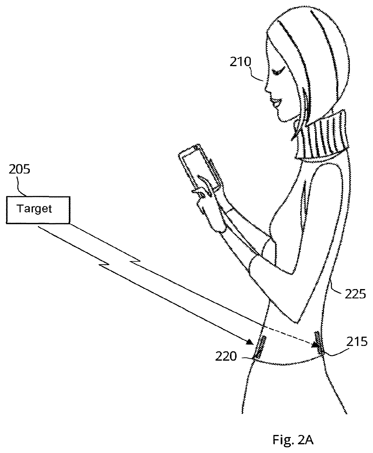 System and method for determining the relative direction of an RF transmitter