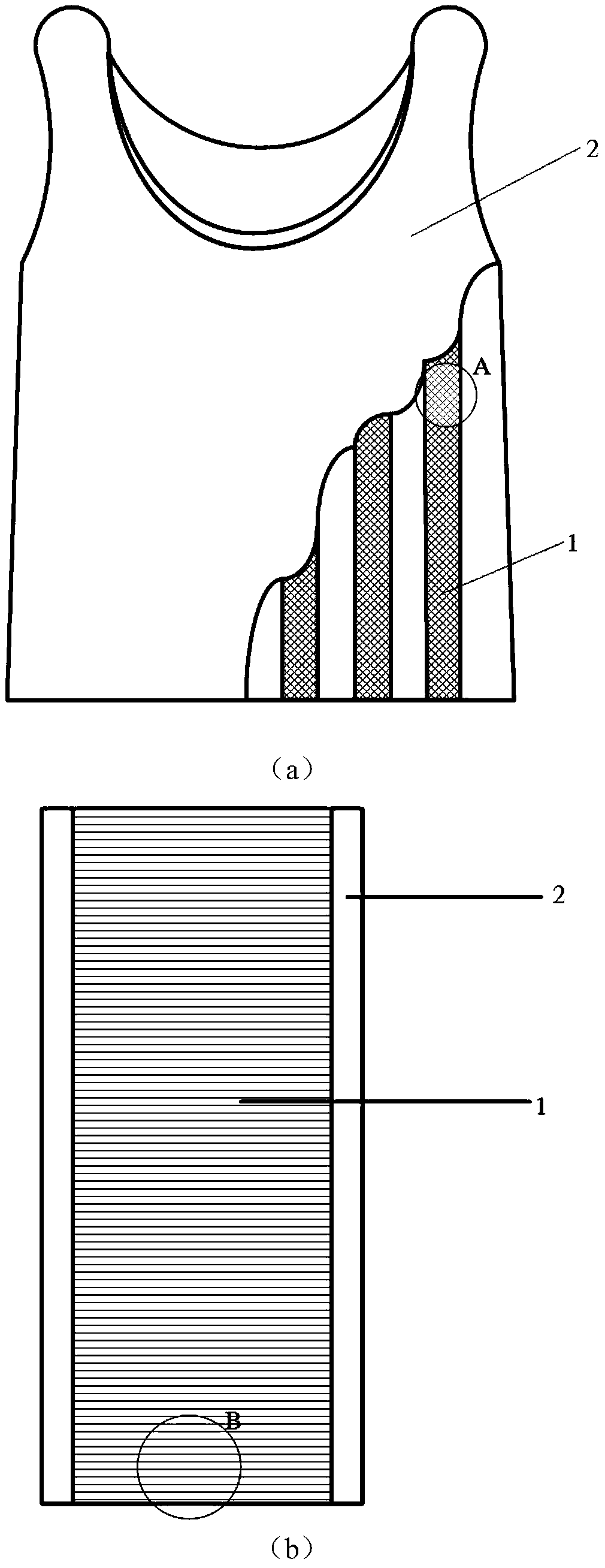 A kind of wearable equipment based on composite phase change material and its preparation method