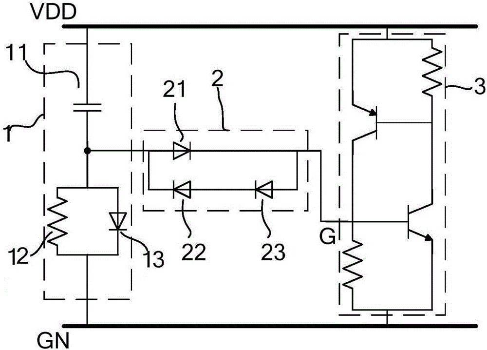 An anti-latch trigger circuit for esd