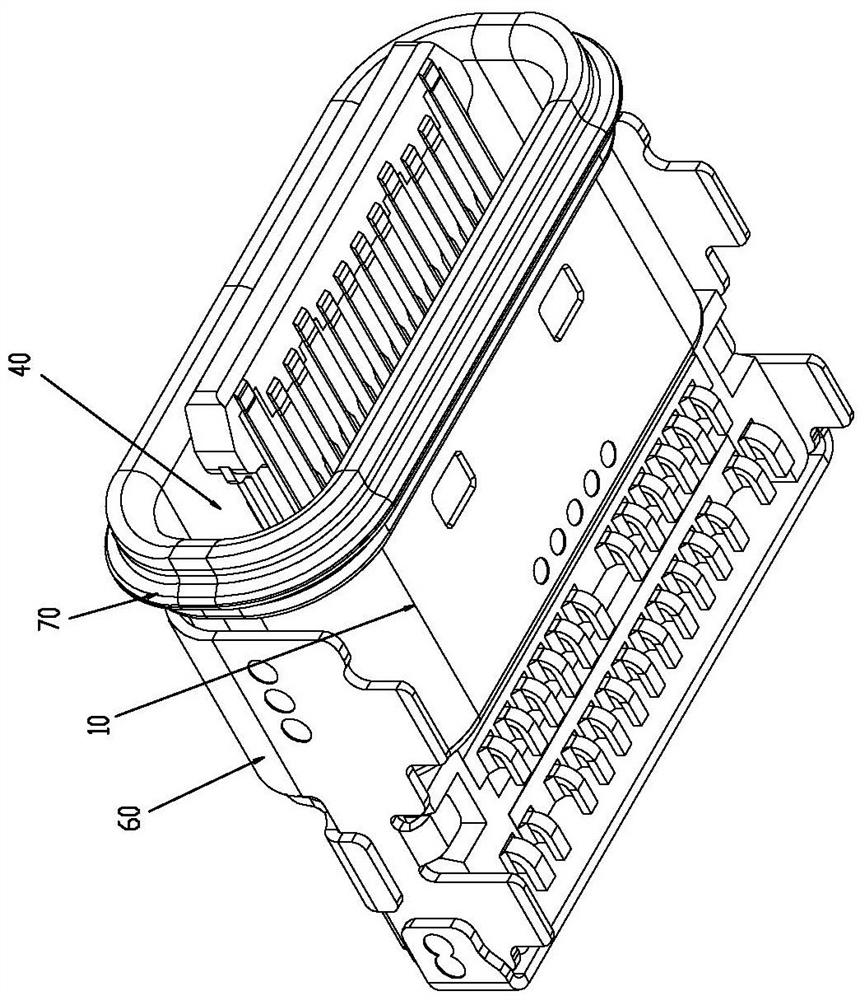 TYPE C connector and manufacturing method thereof