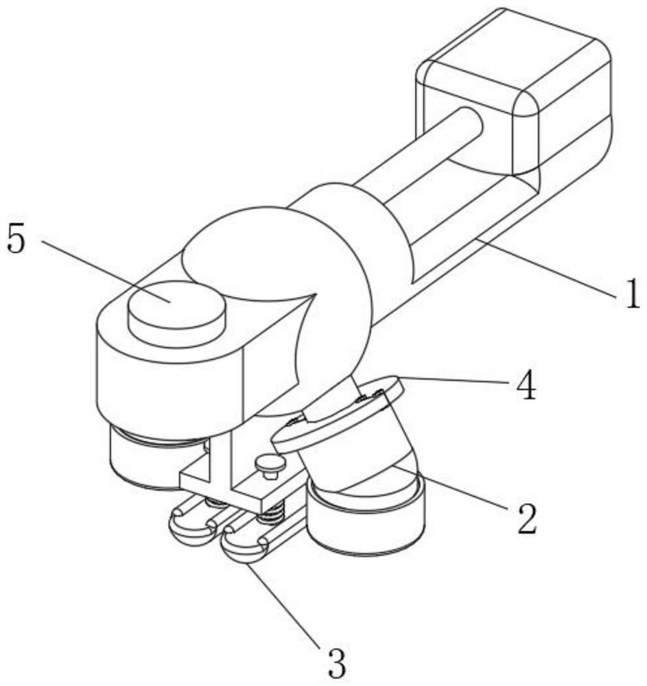 Ball smearing type wound edge drug delivery device for thoracic surgery department