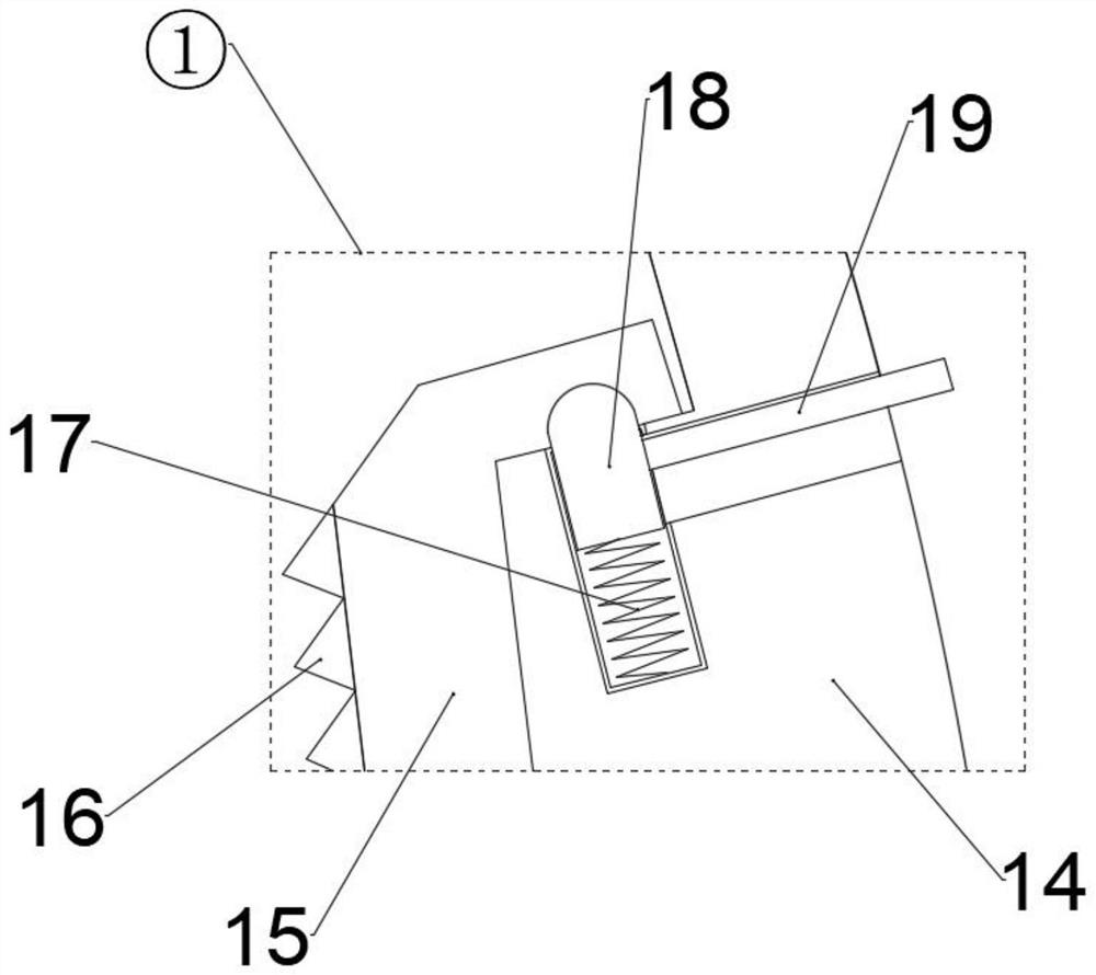 Industrial robot clamping device and clamping method thereof