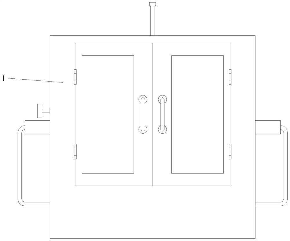 Punching auxiliary machining device for automobile aluminum alloy seat framework parts