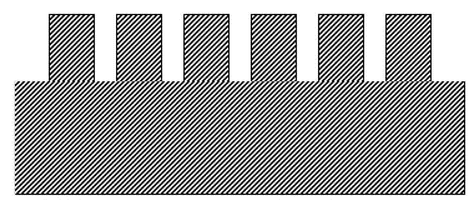 Mildew proof antibacterial material with bionic micrometer structure surface and preparation method thereof