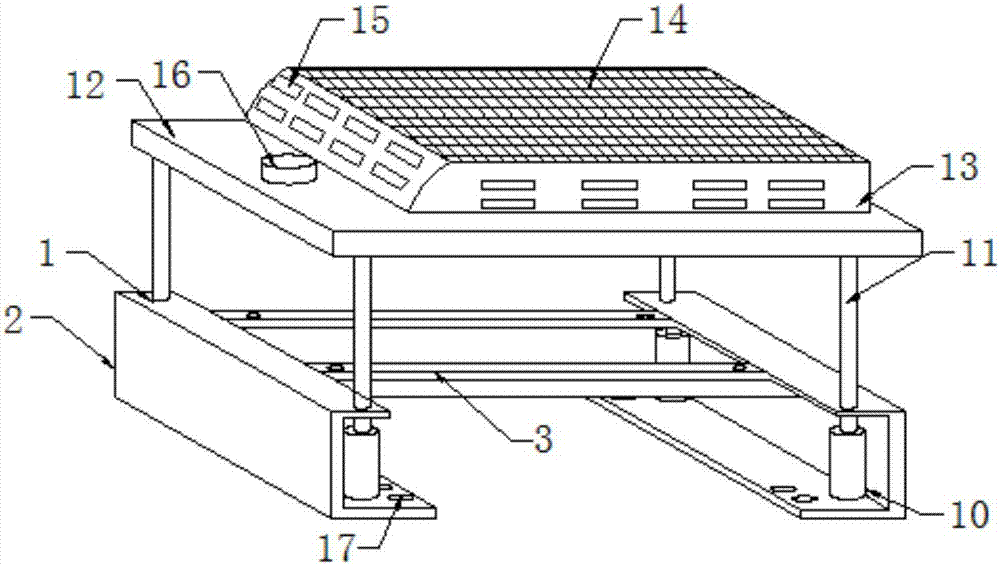 Externally-arranged touring car air conditioner capable of utilizing waste water