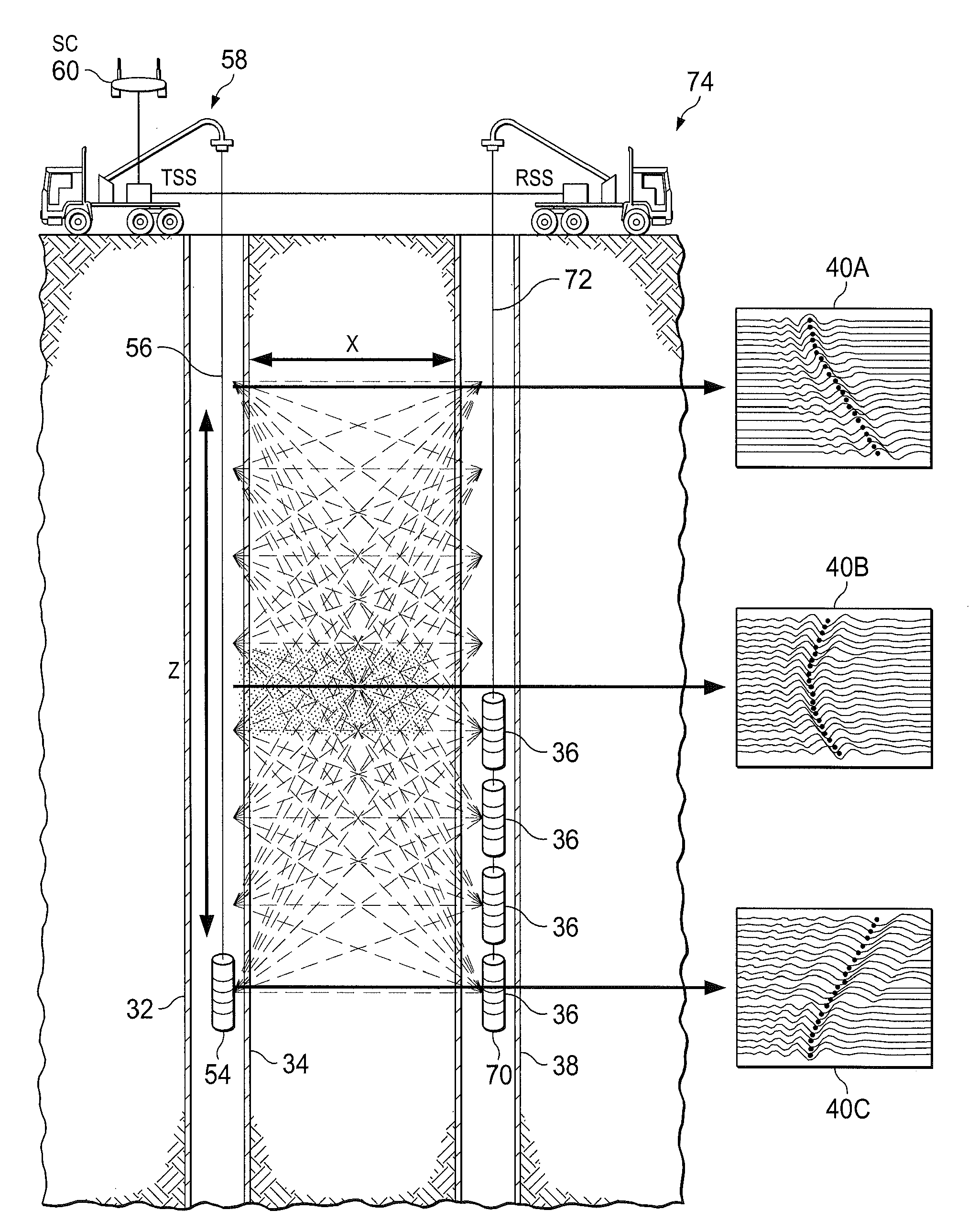 Super-resolution formation fluid imaging