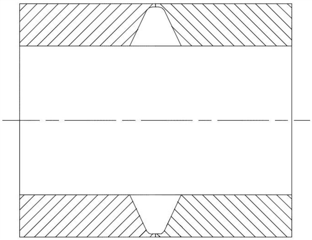 Repair welding method for pipeline all-position butt joint TIG (Tungsten Inert Gas) internal welding