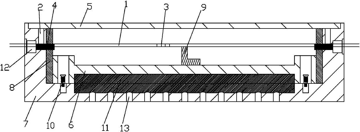 Large-scale fiber grating rust sensor