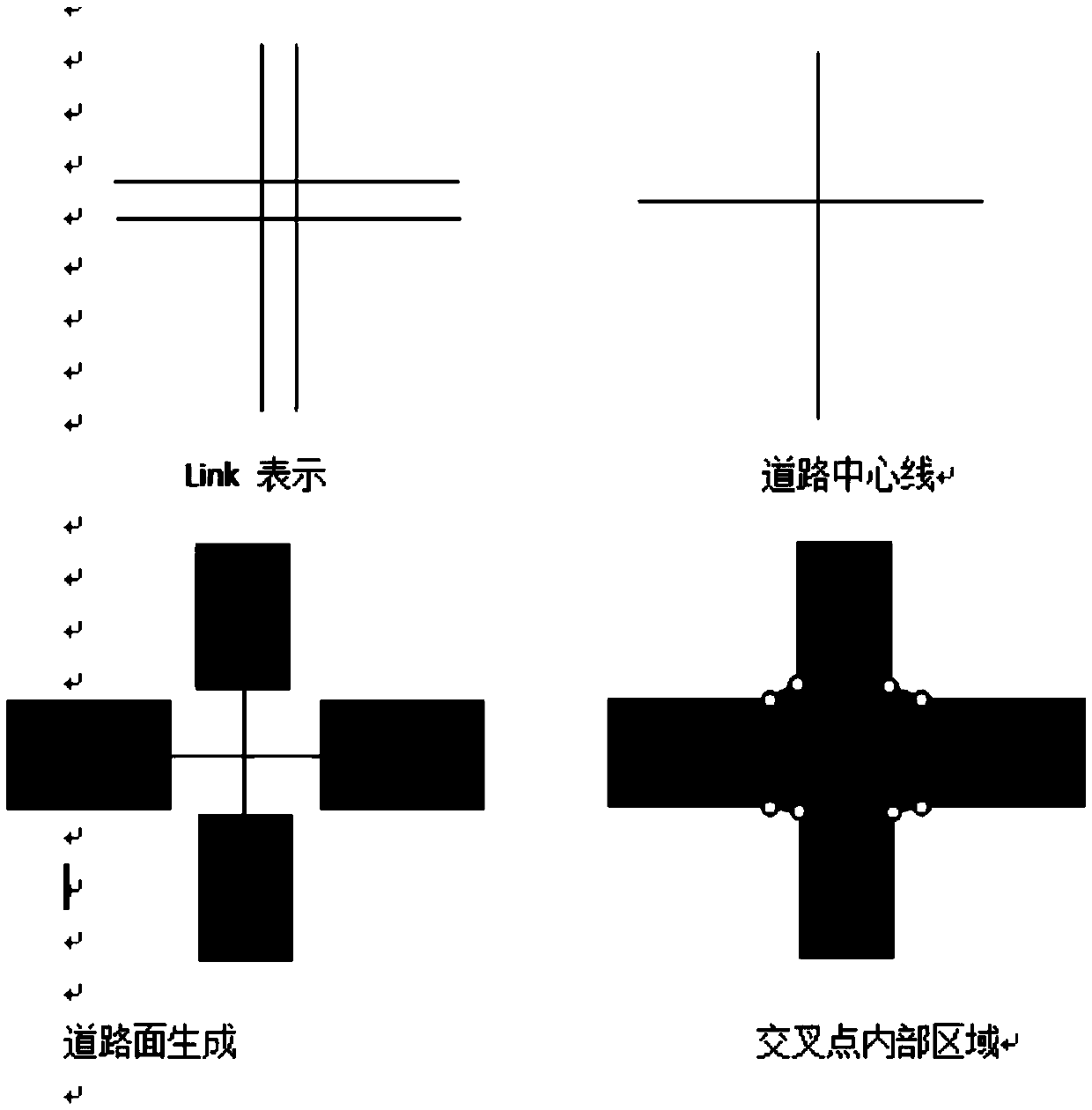 A three-dimensional road generation system and method