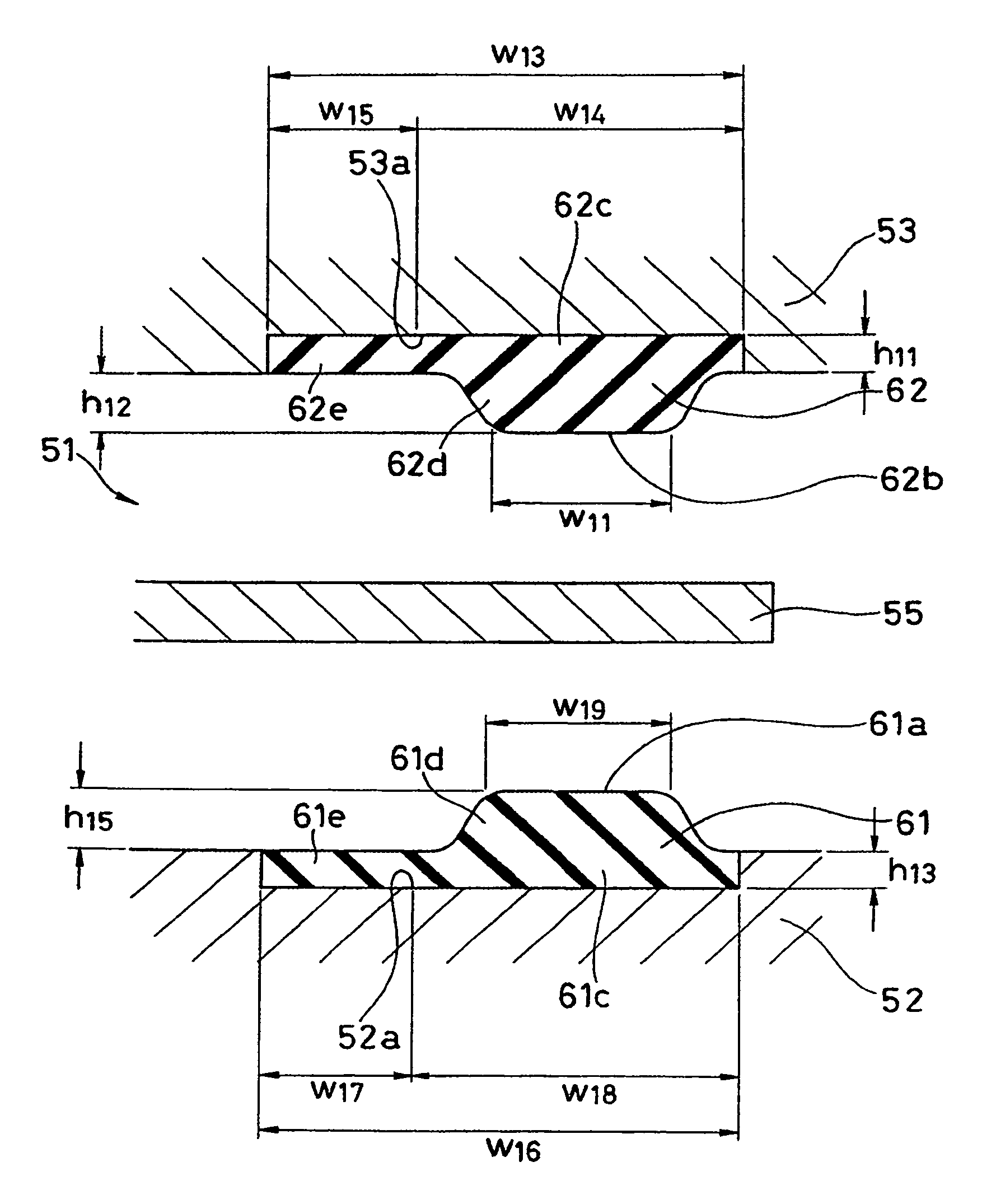 Gasket for fuel cell and method of forming it