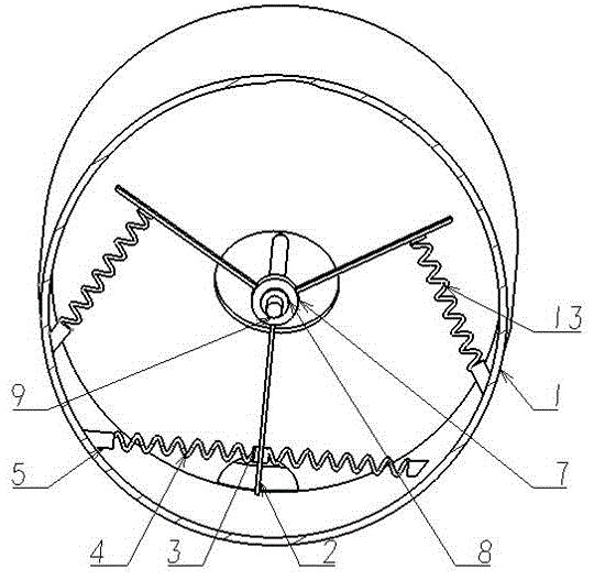 Liquid storage tank capable of preventing liquid from sloshing