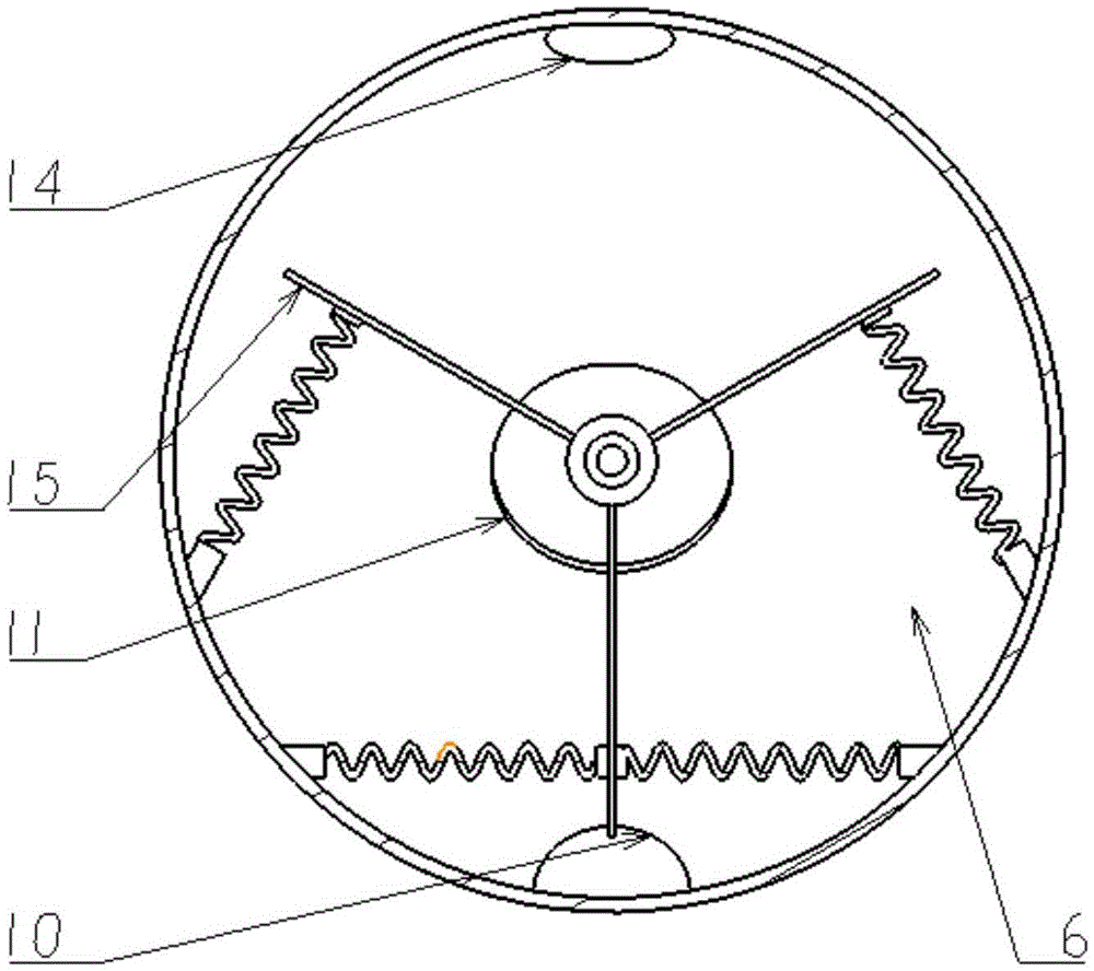 Liquid storage tank capable of preventing liquid from sloshing