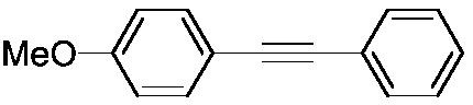 Method for preparing aromatic alkynes through cross-coupling of nitroaromatic hydrocarbons and aryl-terminated alkynes under catalysis of transition metal