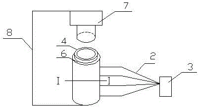 A monitoring system and monitoring method for the consolidation and hardening process of mining cemented filling slurry