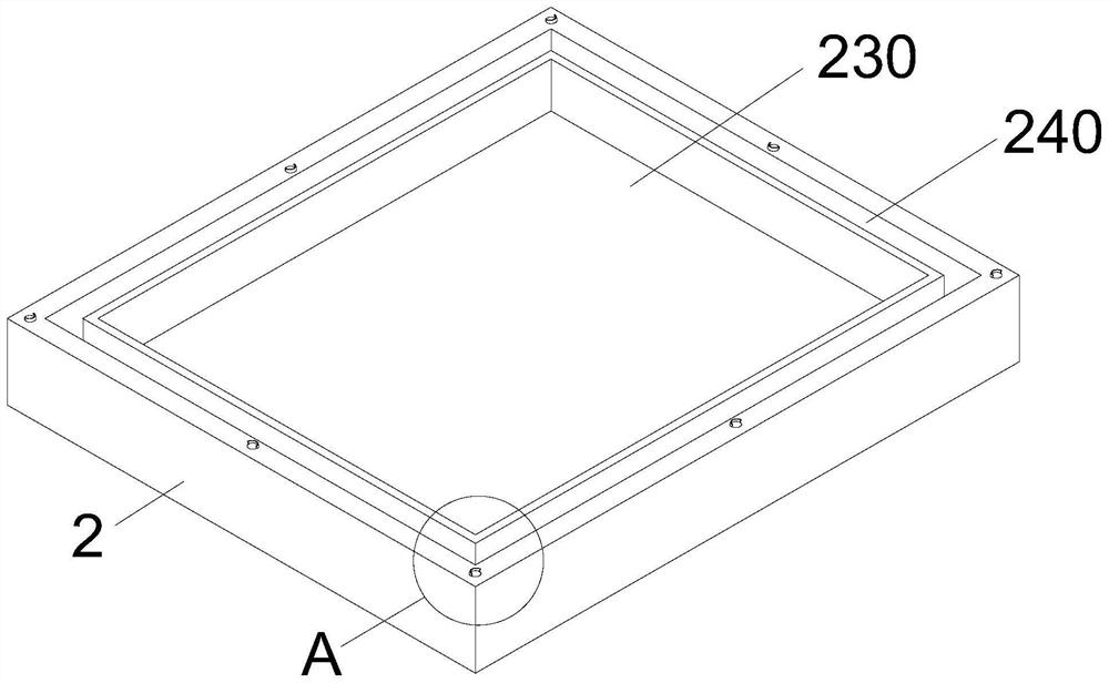 Waterproof high-toughness corrugated carton and production device thereof