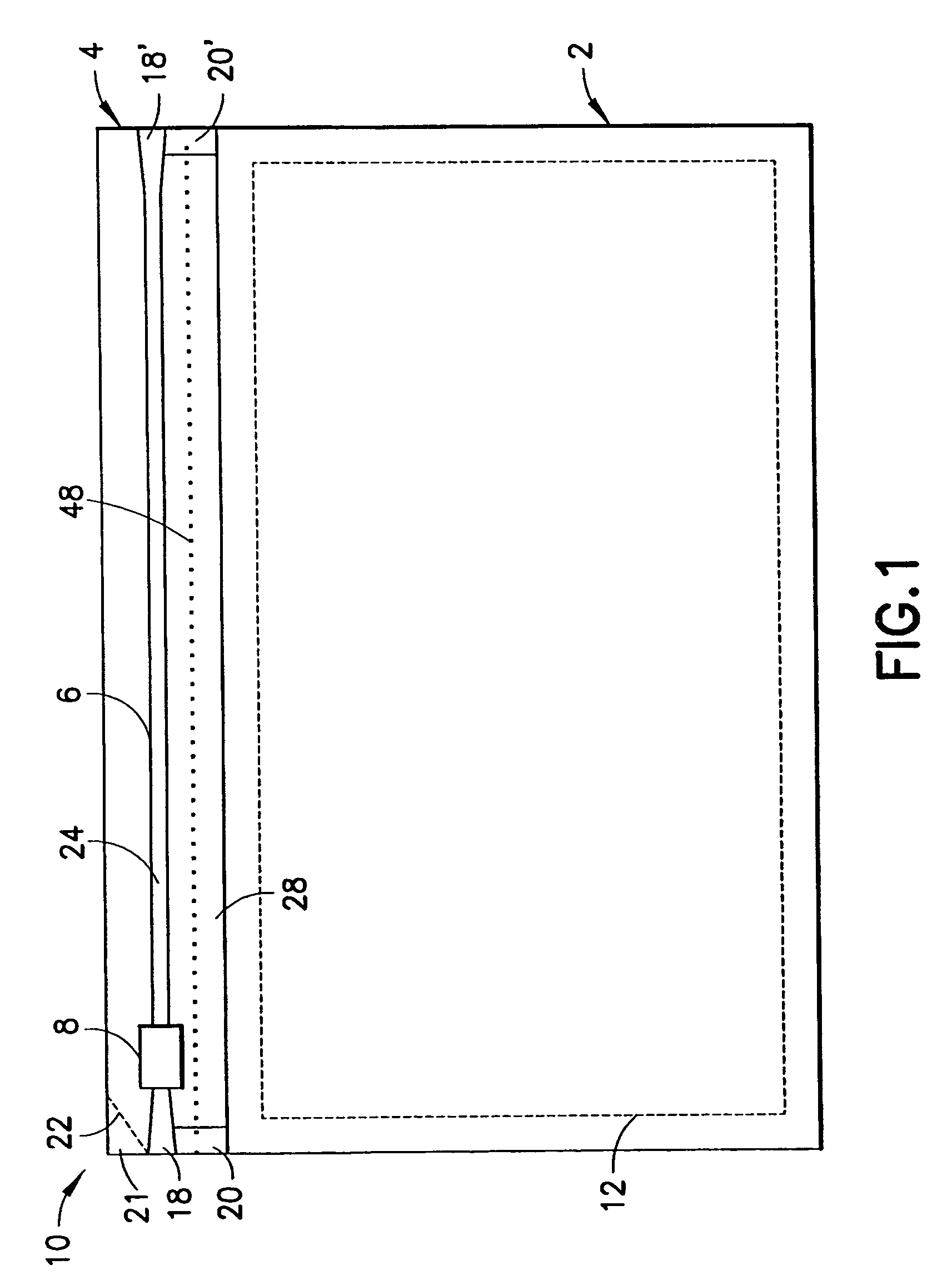 Header end tack seal for reclosable package