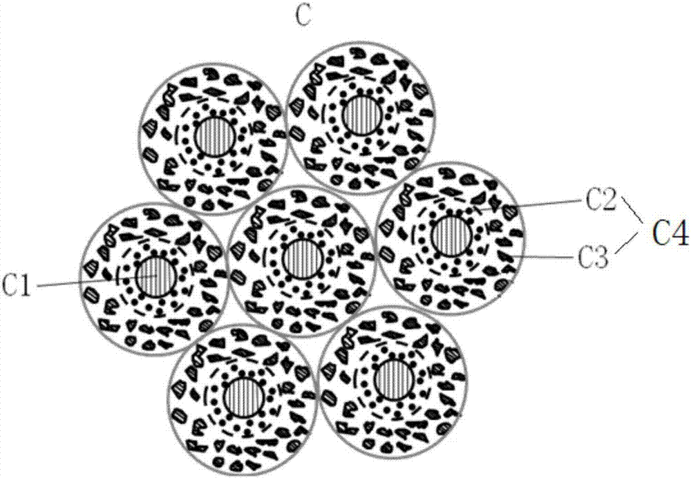 Electromagnetic shielding cable