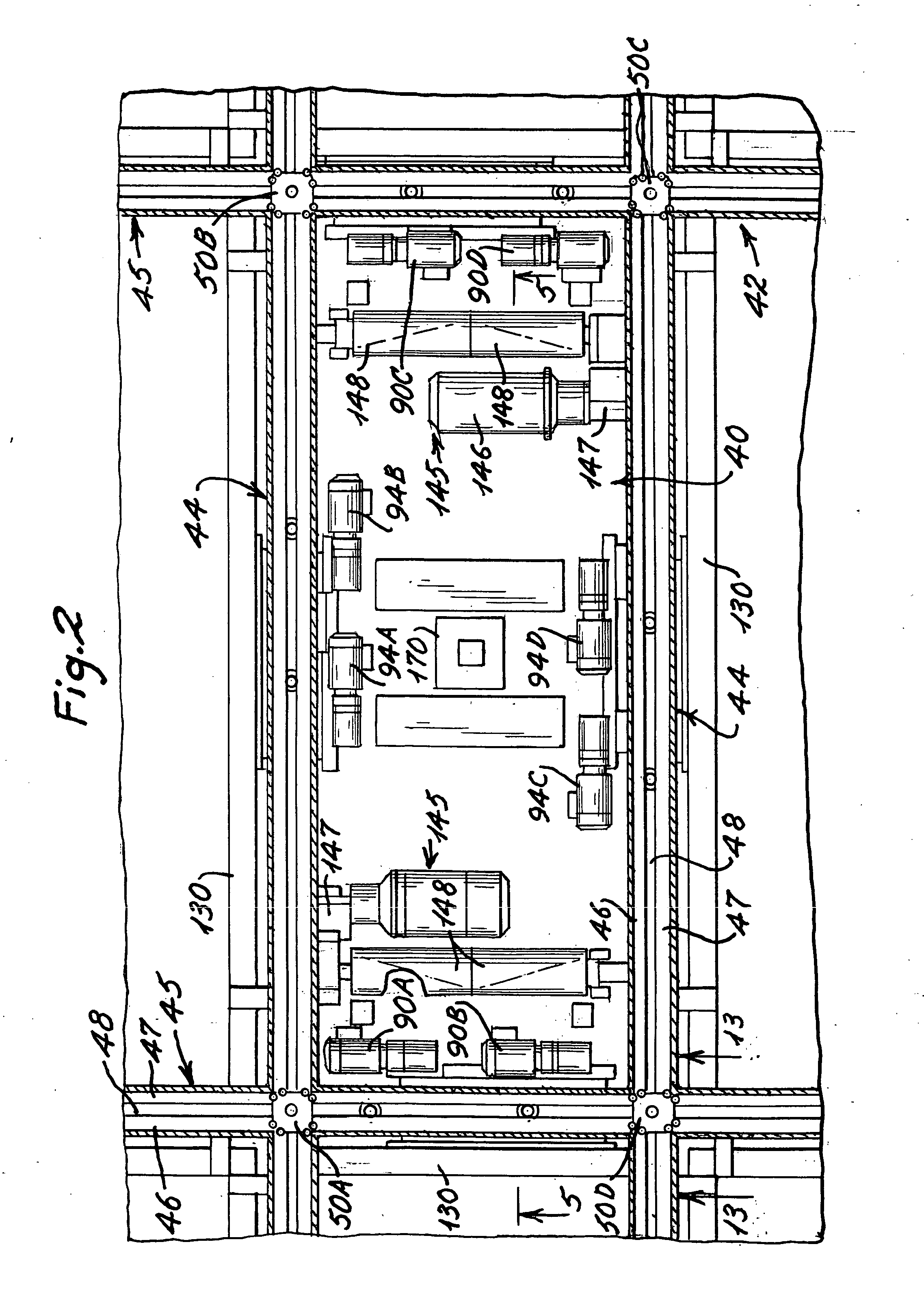 Automated shipboard material handling and storage system