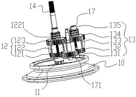 Stern drive system and hydraulic clutch