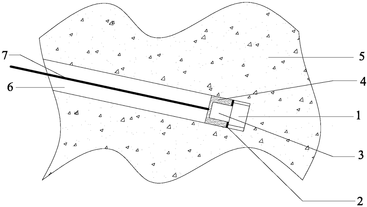 Ore pillar long-term stability monitor and installation method thereof