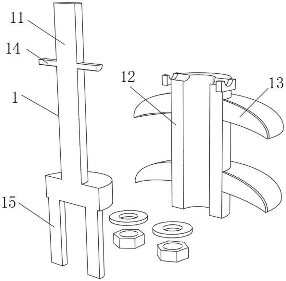 Antifouling column type porcelain insulator