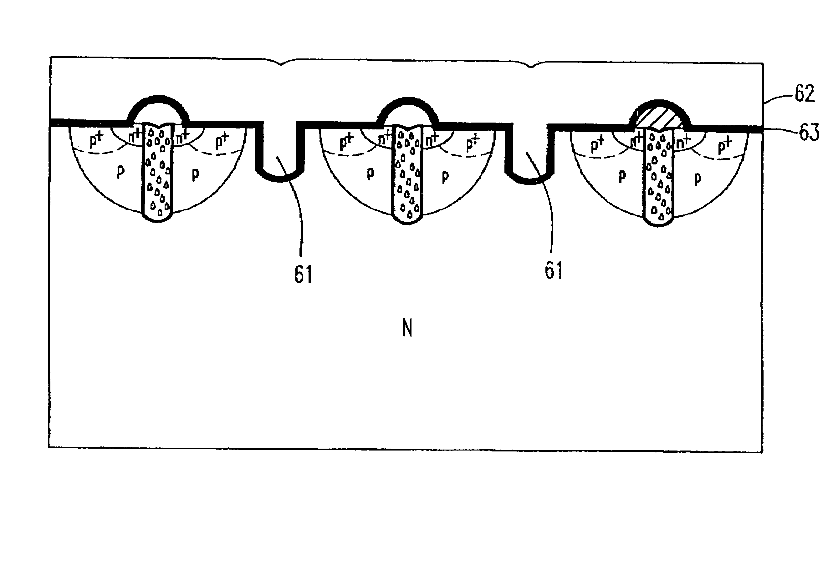 Low forward voltage drop schottky barrier diode and manufacturing method therefor