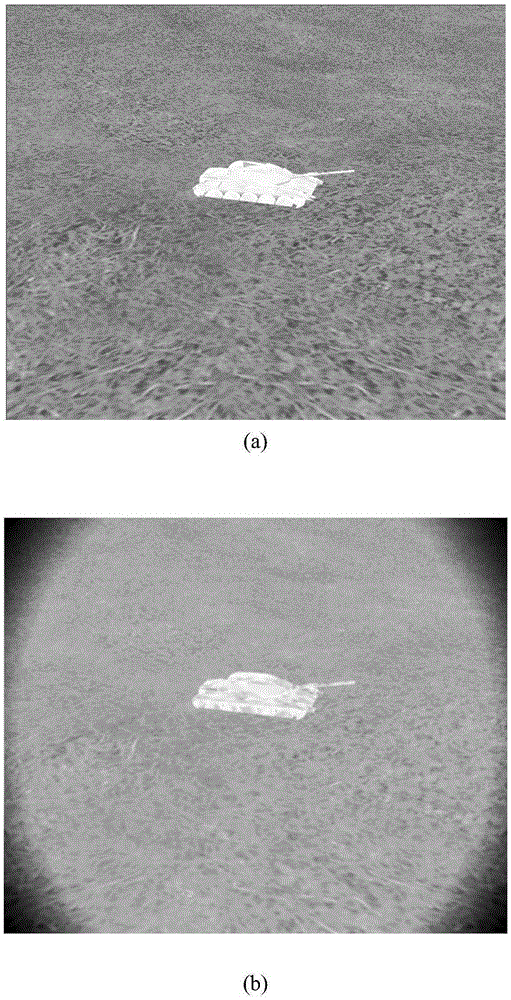 Simulation system and evaluation method of infrared camouflage effect based on full link