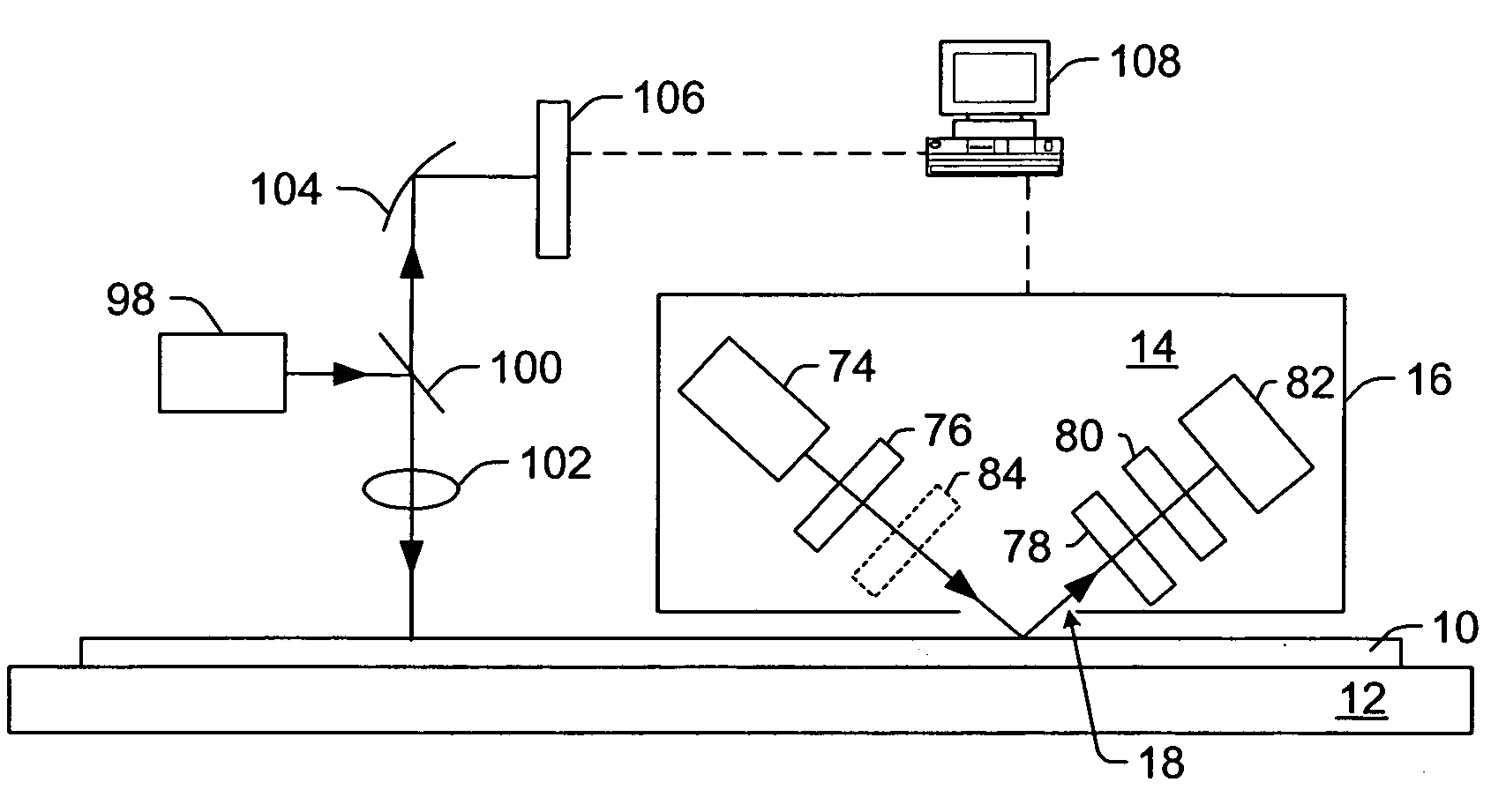 Systems and methods for measurement or analysis of a specimen using separated spectral peaks in light