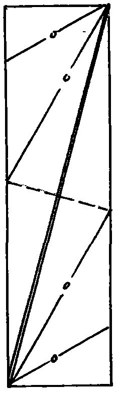 30-degree-angle regular triangular pyramid combined ball