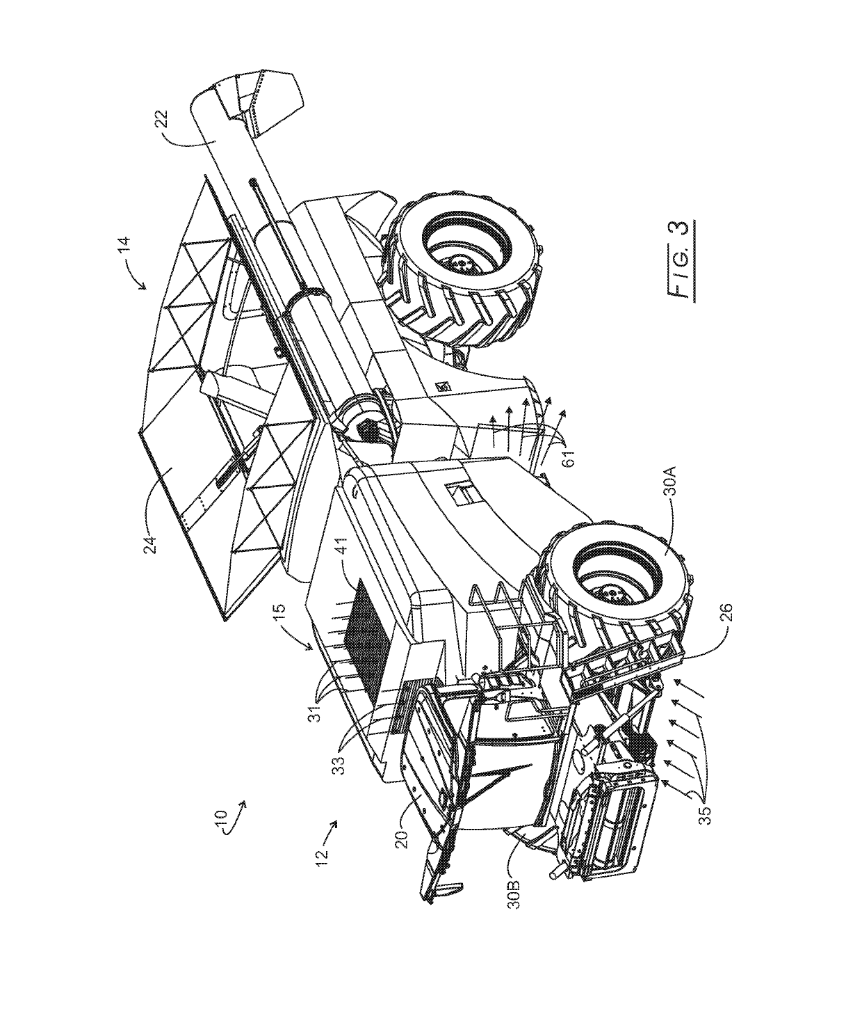 Airflow for an Agricultural Harvesting Combine