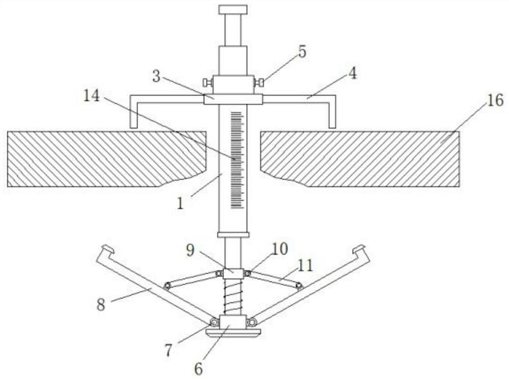 A damage detection method for floor slab thickness