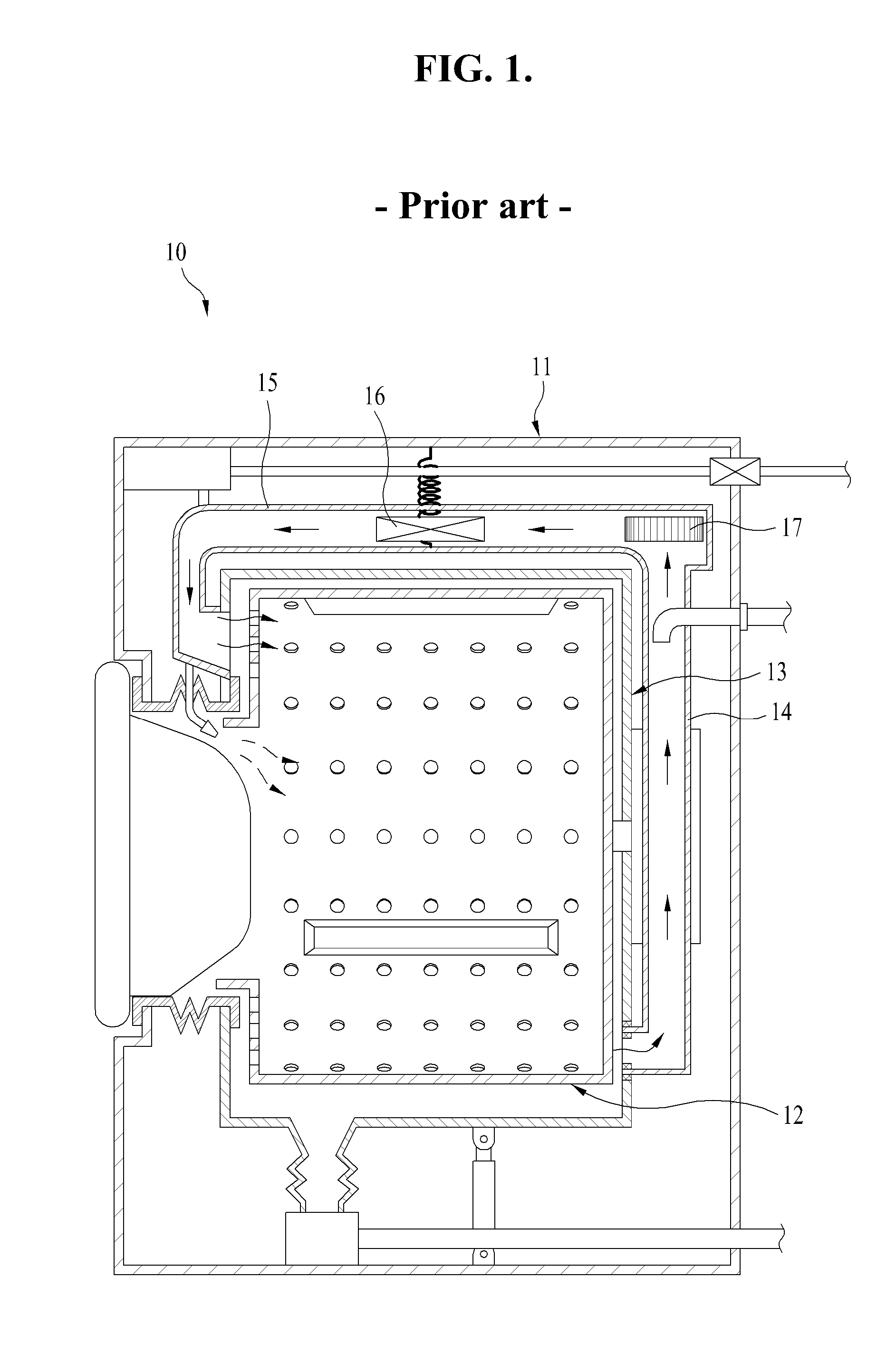 Laundry treating machine