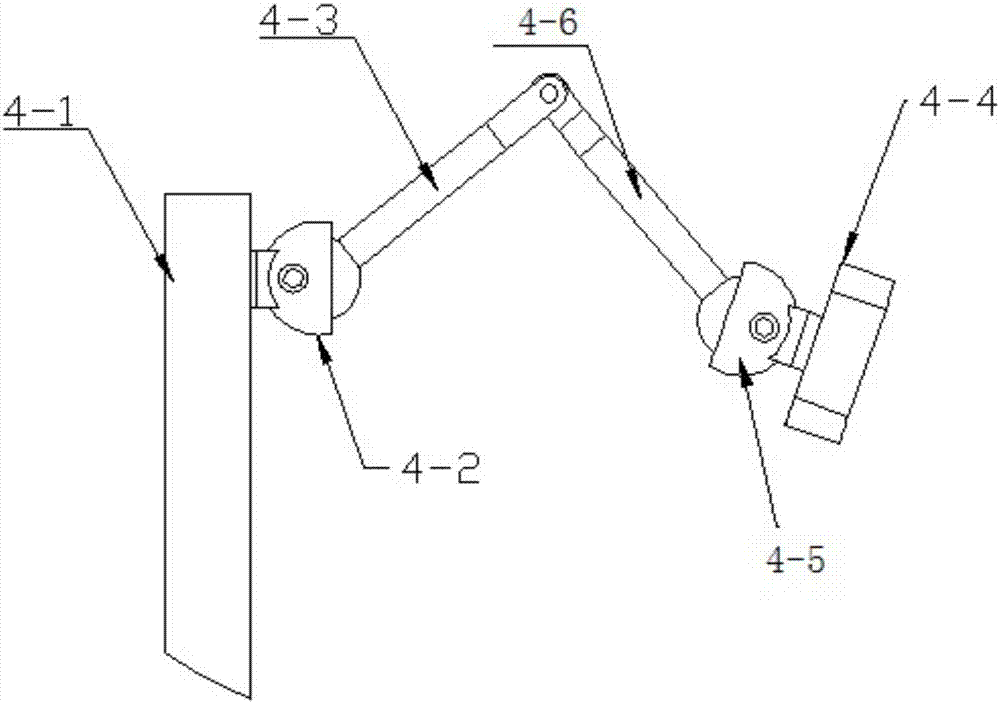 Rear axle gear matching mark photographing system