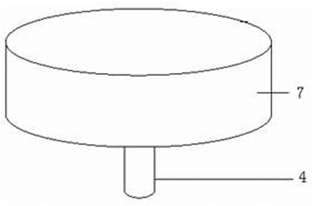 Disc rotation type four-fracture vacuum arc extinguishing chamber