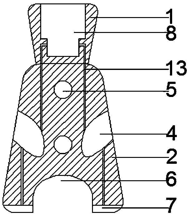 Prefabricated combined-type road barrier for greening road