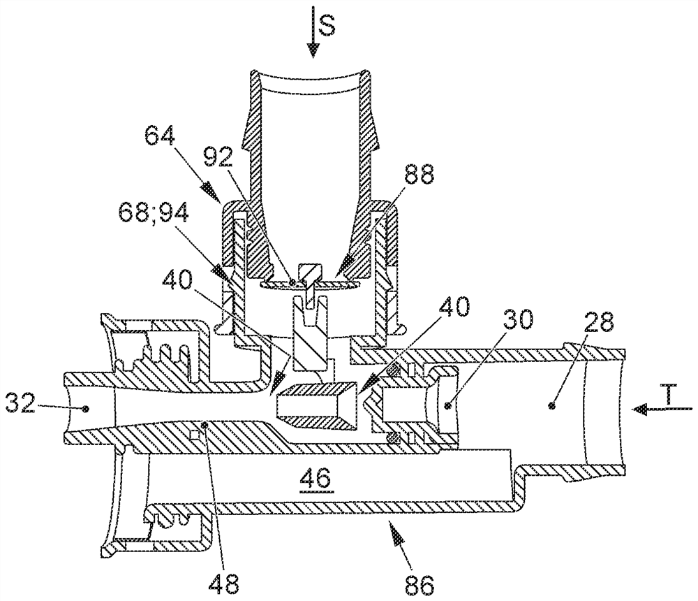 Internal combustion engine and method for determining leaks at fluid-conducting components thereof