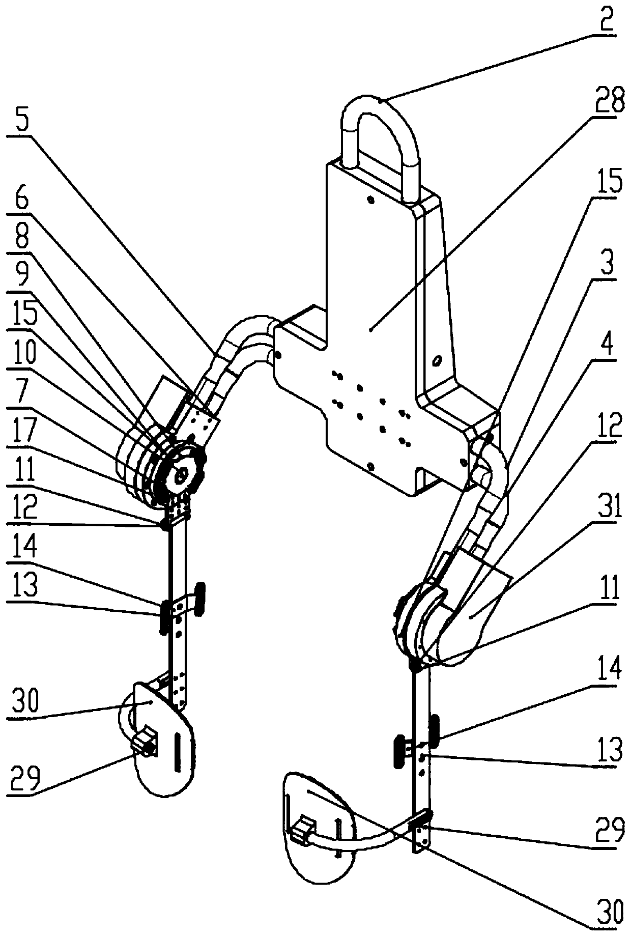 Waist assisting robot