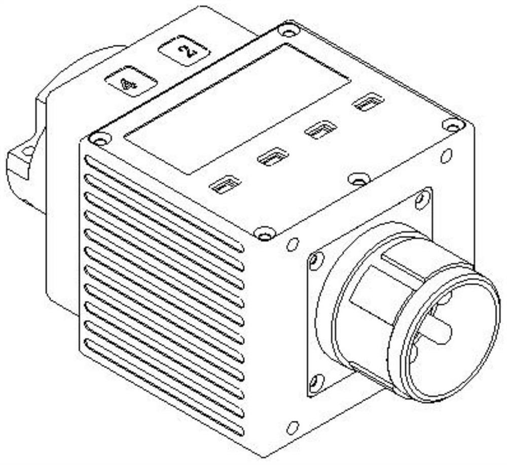 An anti-vibration modular reinforced lightning protection connector assembly for power supply