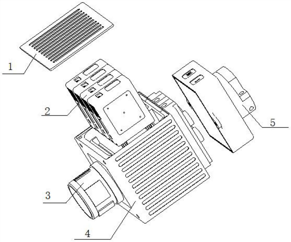 An anti-vibration modular reinforced lightning protection connector assembly for power supply