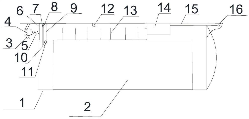 Heat dissipation and dust removal integrated structure for concealed humanoid warning machine